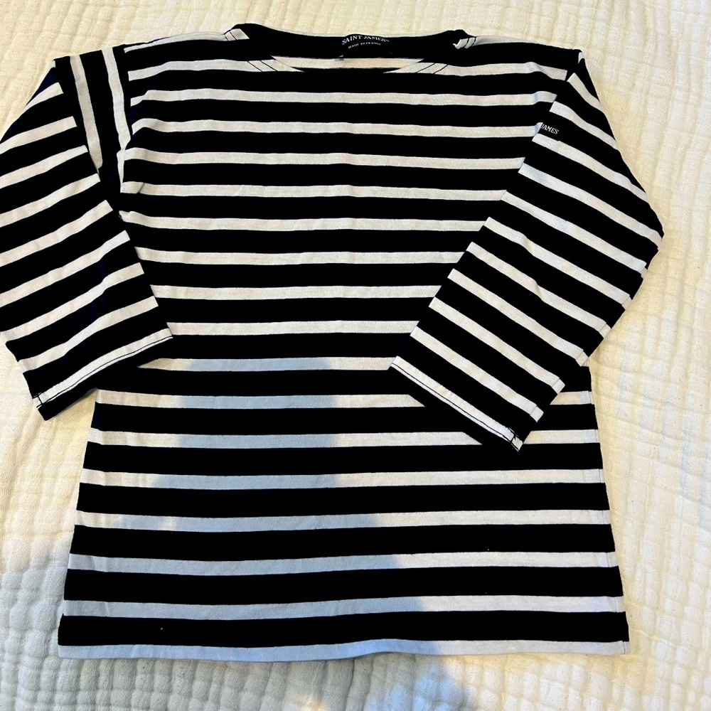 Kids size 6 Saint James striped shirt